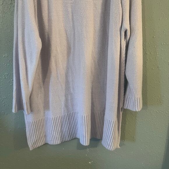 Lane Bryant Women’s Lavendar 22/24 Over Sized Knit Sweater Cozy Soft Warm Layer - Picture 7 of 13